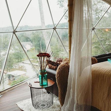 Waterfront Luxury Glamping Dome Hotel Rogersville Eksteriør billede